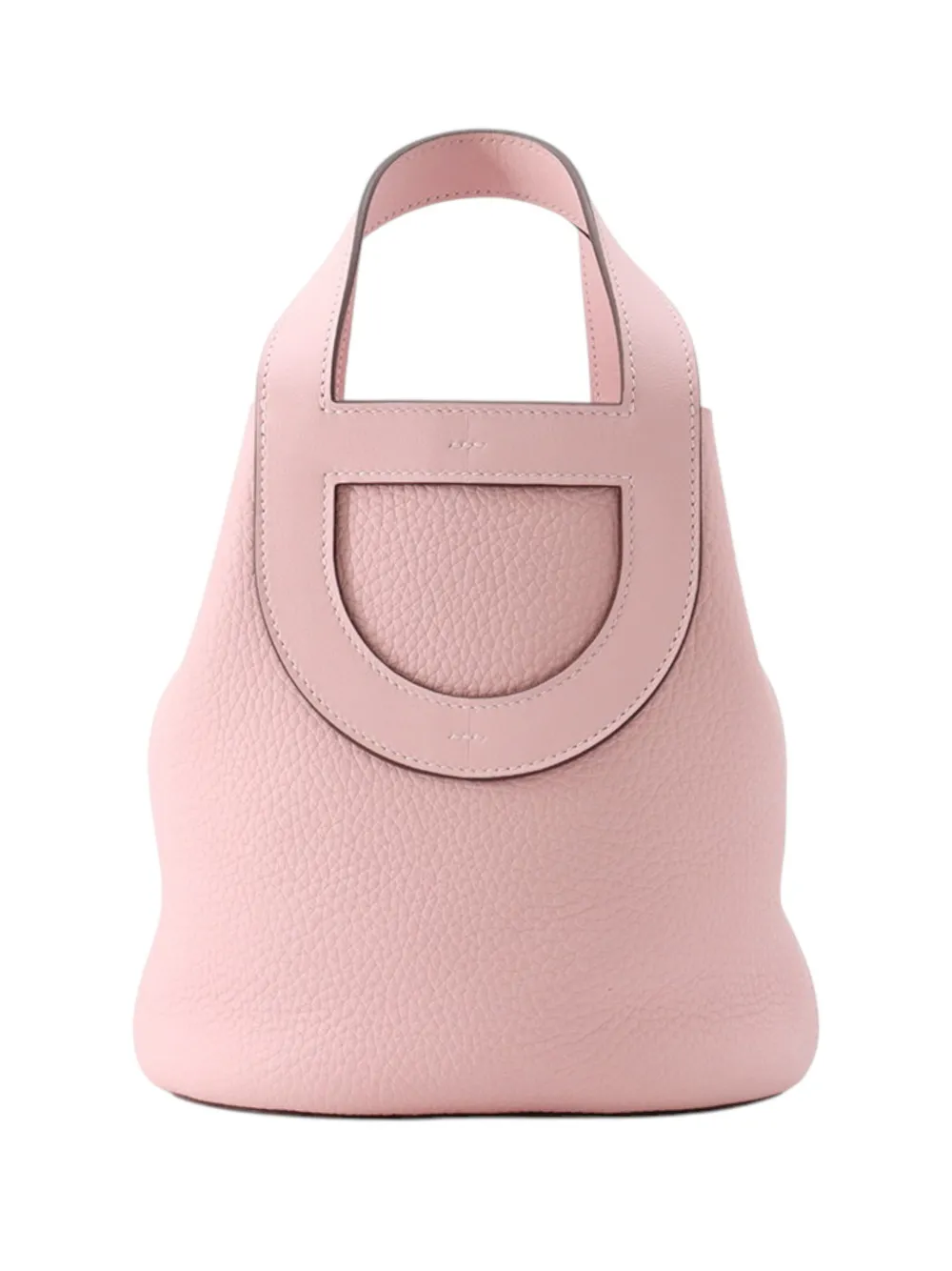 Hermès Pre-Owned Borsa a mano In The Loop 18 in pelle Clemence e Swift 2024 - Rosa