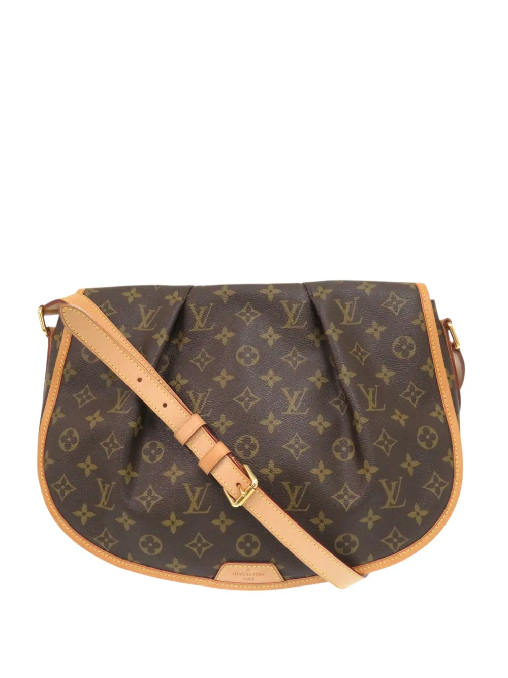 Louis Vuitton Pre-Owned 2011 Monogram Menilmontant PM crossbody bag - Braun