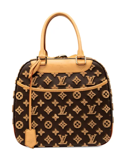 Louis Vuitton Pre-Owned 2013 Monogram Tuffetage Deauville Cube handbag