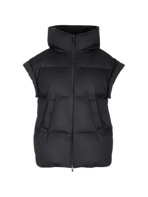 Herno chaqueta con capucha y cuello alto