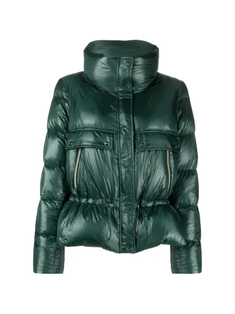 Herno peplum padded jacket