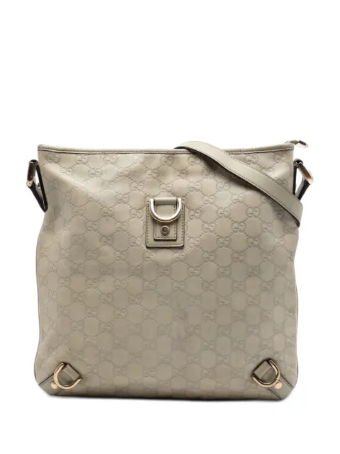 Gucci Pre-Owned 2016-2026 Guccissima Abbey D Ring crossbody bag