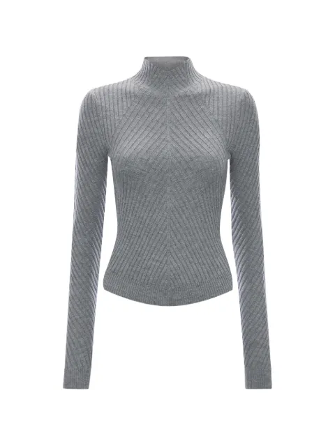 Victoria Beckham — Georgia ribbed-knit sweater