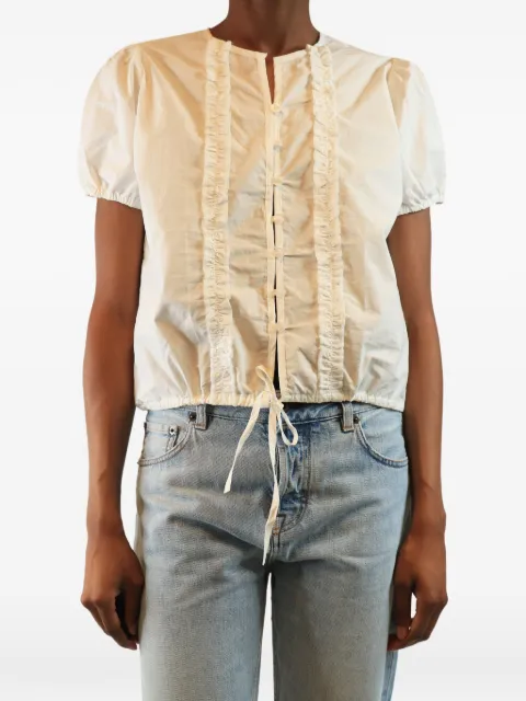 Deiji Studios double frill top