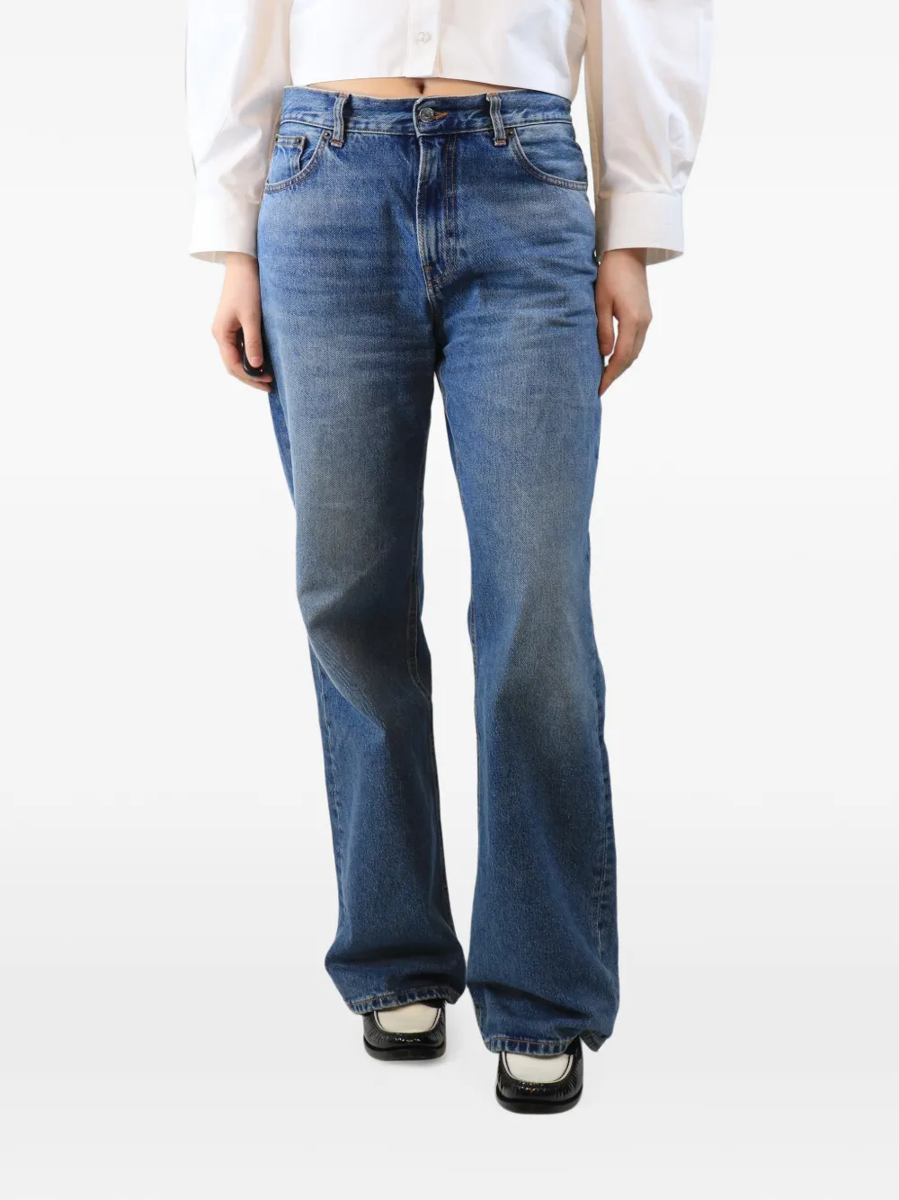 Haikure Jeans mit lockerem Schnitt - Blau