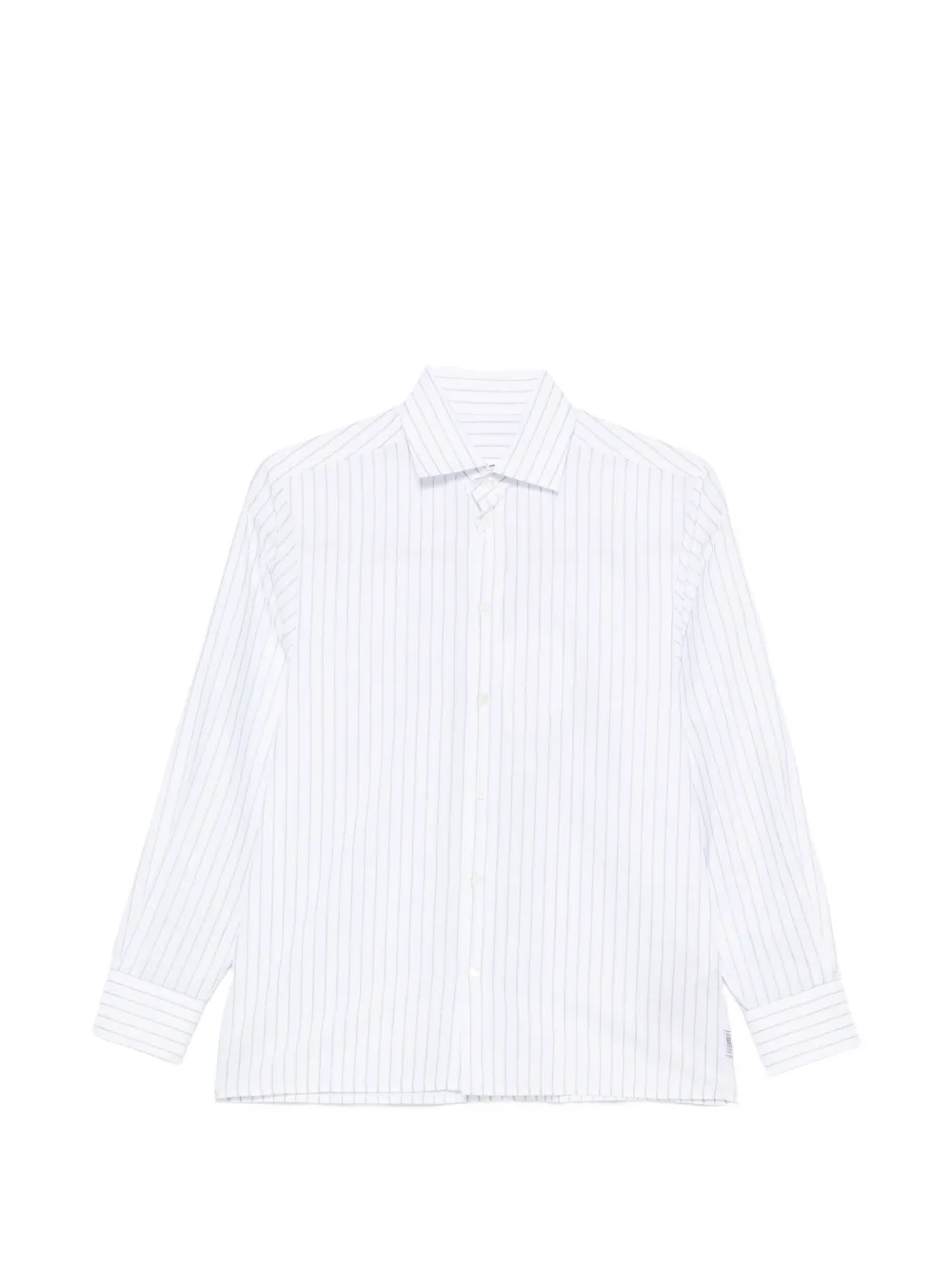 MM6 Maison Margiela vertical-stripe shirt - Weiß