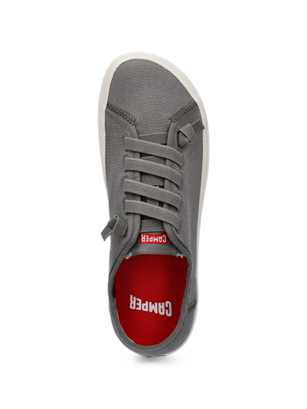 Camper Peu Rambla II lace-up canvas sneakers Grijs