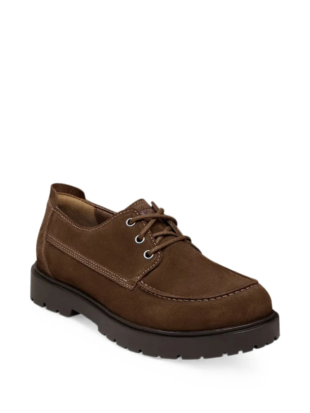 Birkenstock Highwood suede lug-sole lace-up shoes Bruin
