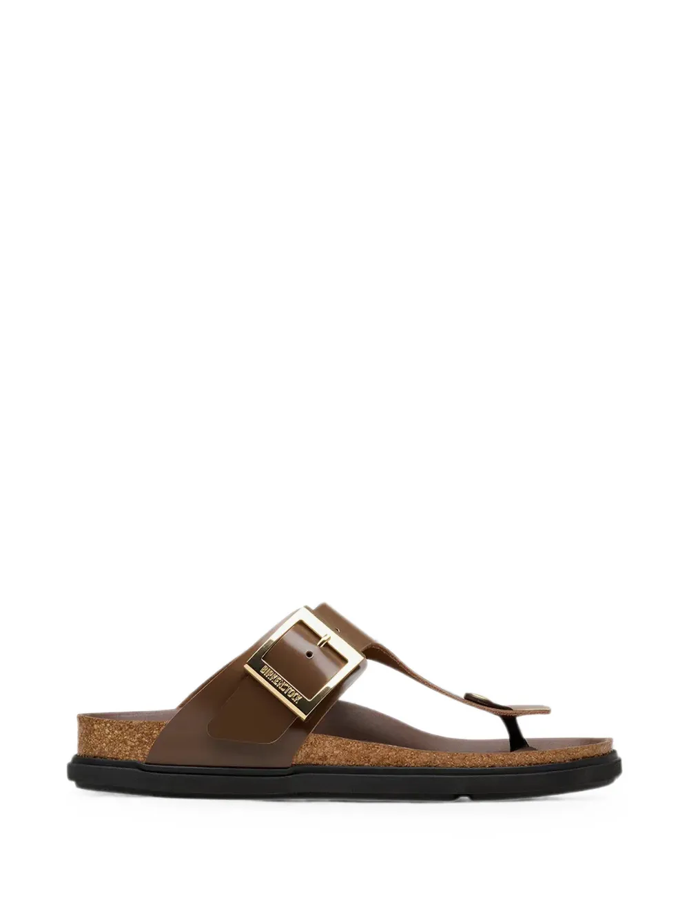 Birkenstock Gizeh buckle-fastening sandals Bruin