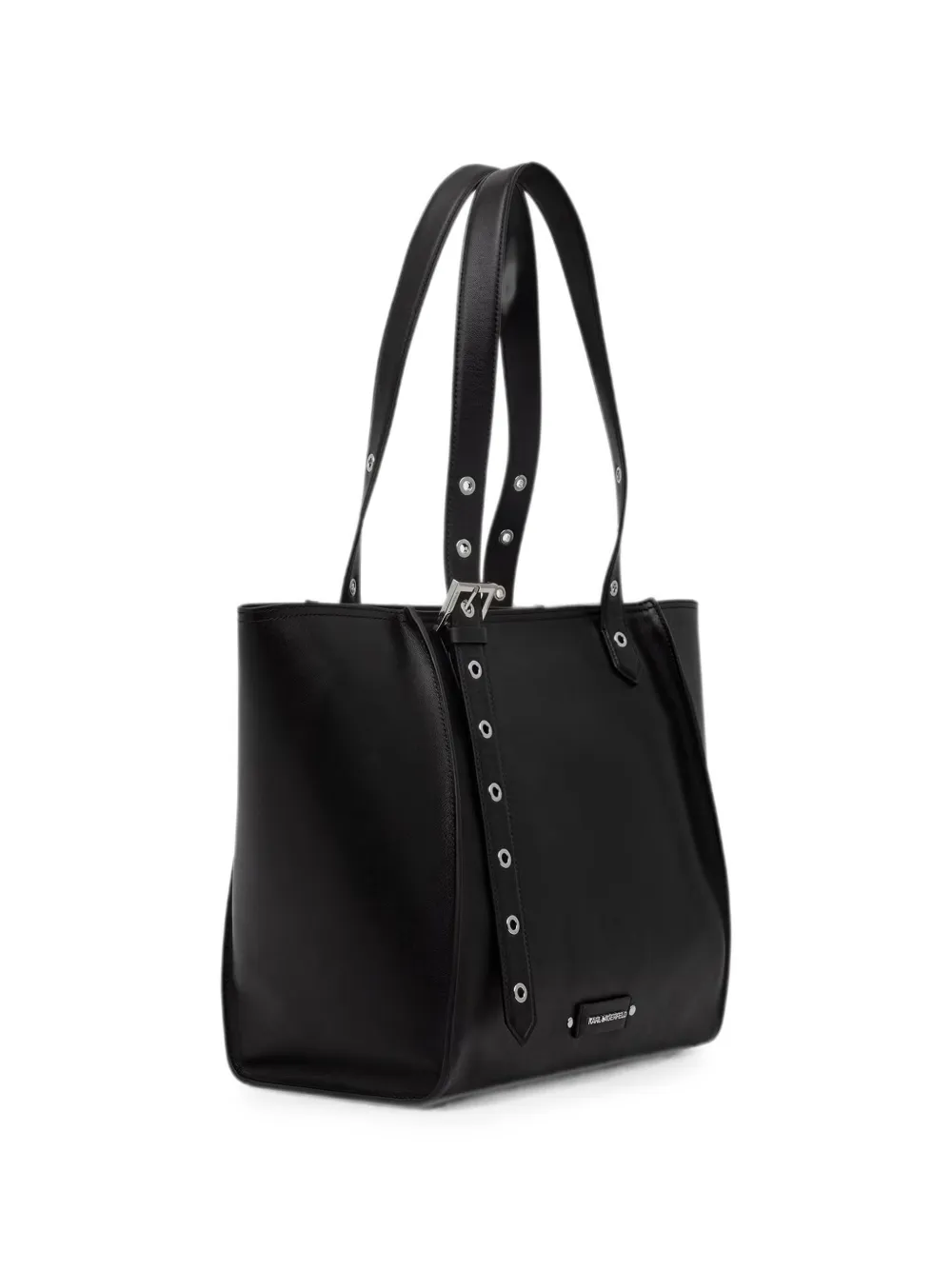 Karl Lagerfeld Shopper verfraaid met ringlets en gesp-detail Zwart