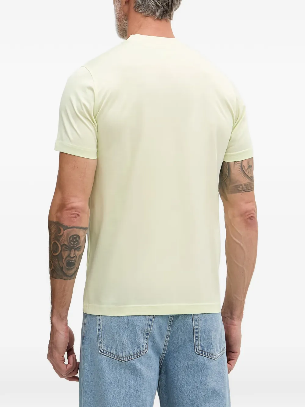 Karl Lagerfeld T-shirt met geborduurd logo Groen