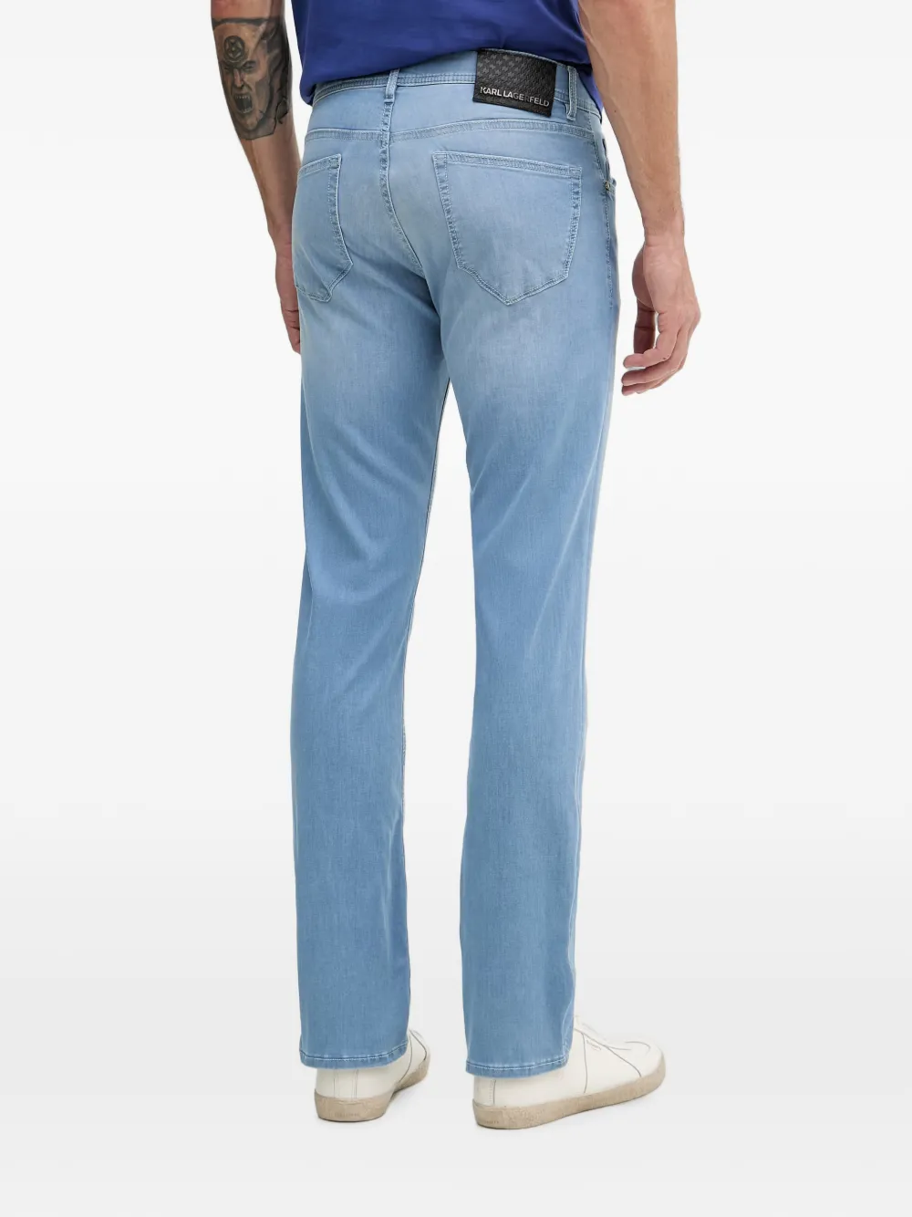 Karl Lagerfeld Straight jeans Blauw