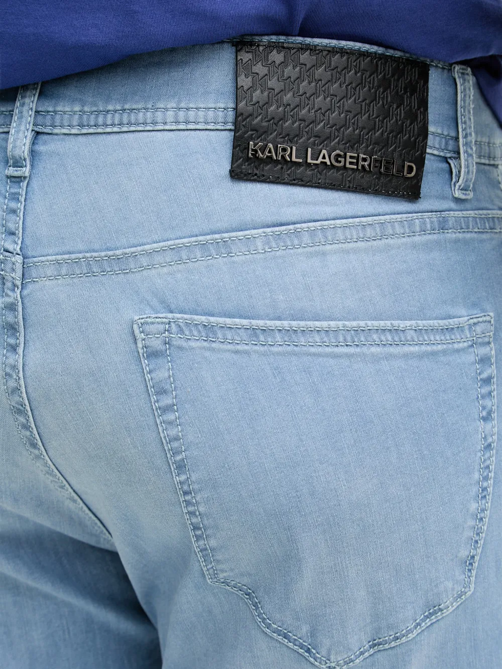 Karl Lagerfeld Straight jeans Blauw