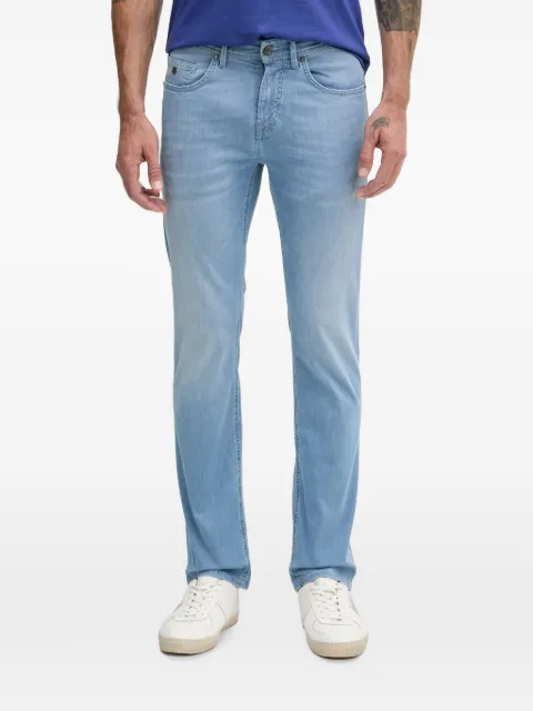 Karl Lagerfeld logo-patch straight-leg jeans