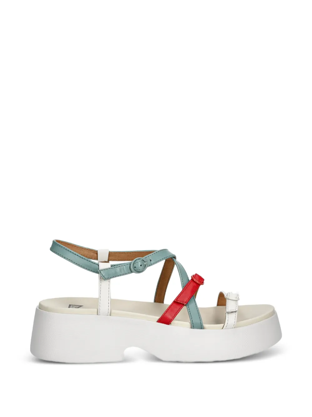 Camper Twins buckle-fastening sandals - Bianco