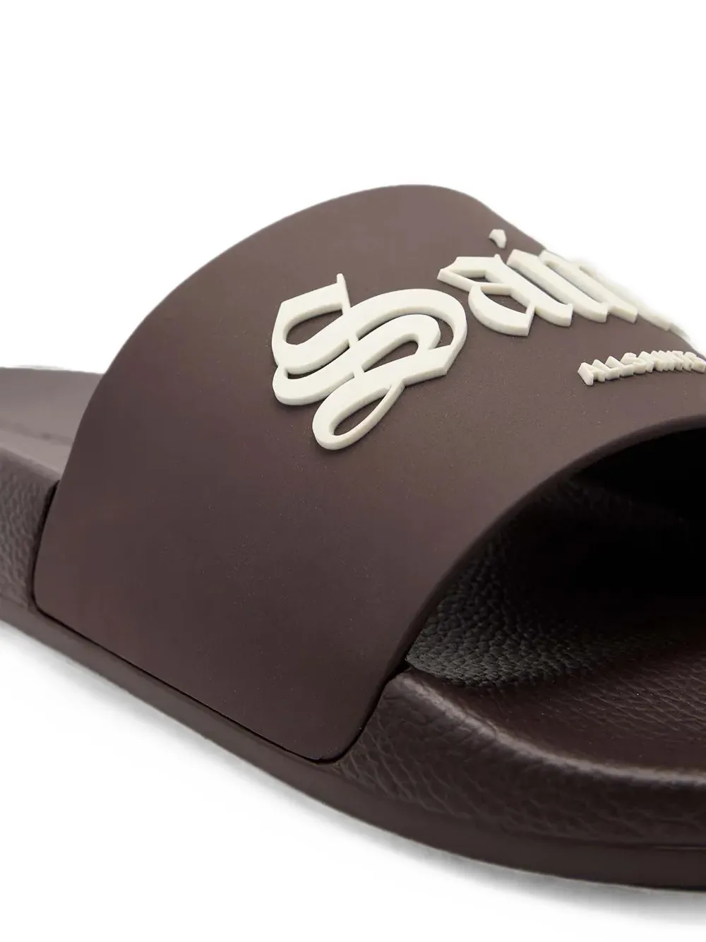AllSaints Saint slippers met logo-patch Bruin