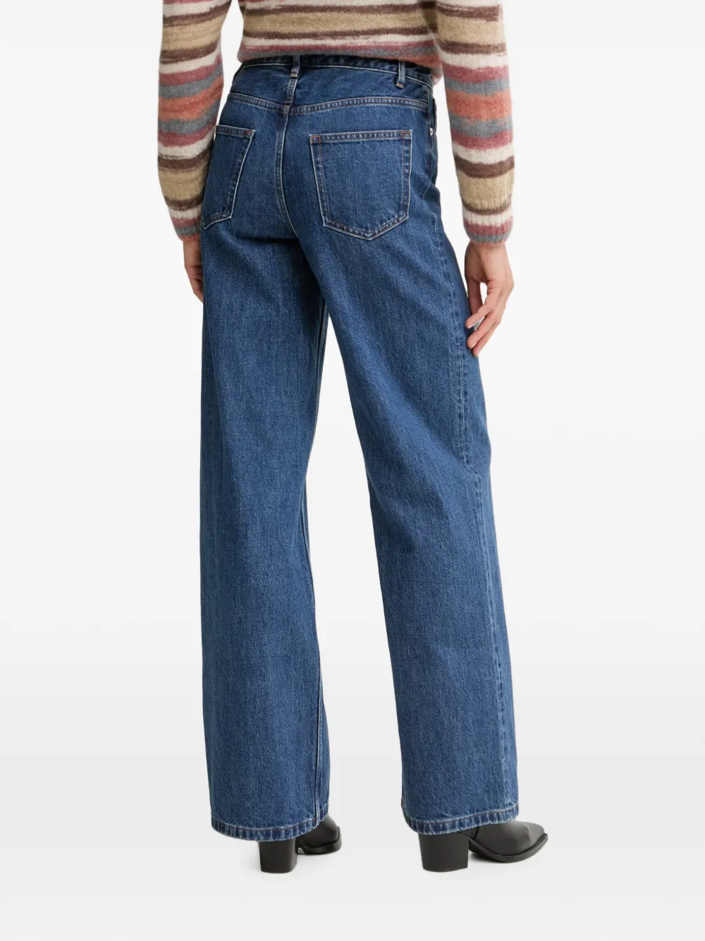 A.P.C. Straight jeans Blauw