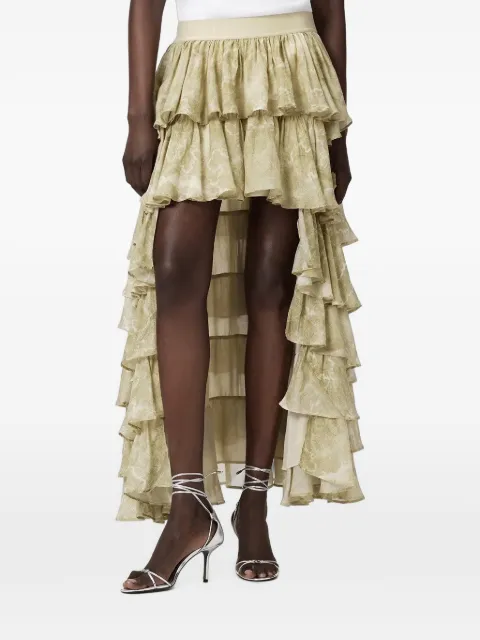 AllSaints falda larga Cavarly con volantes en capas