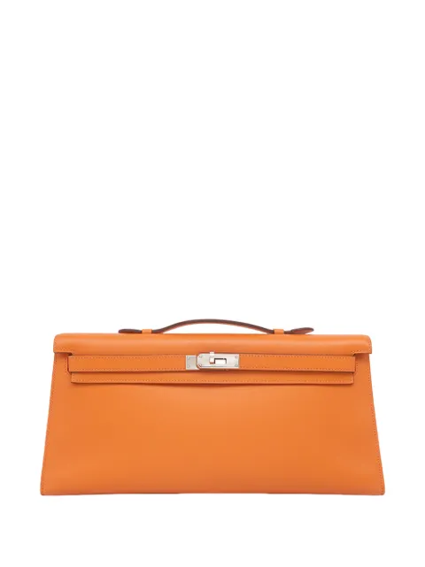 Hermès Pre-Owned bolso de mano Kelly Longue Pochette de piel swift 2006