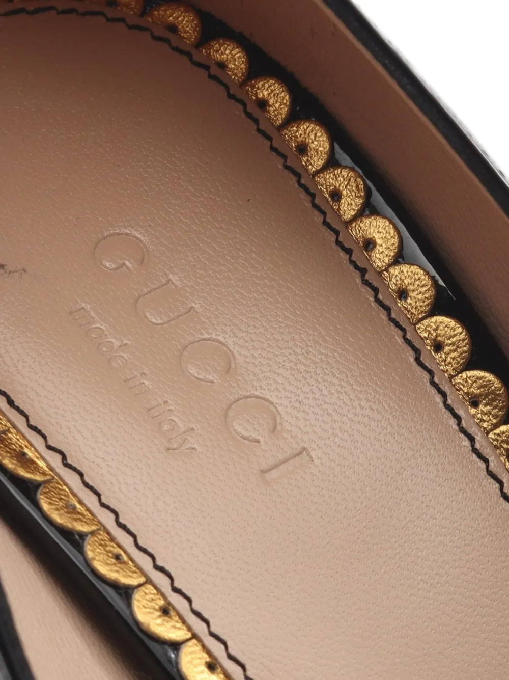 Gucci Pre-Owned 2020s GG faux-pearl pumps - Schwarz