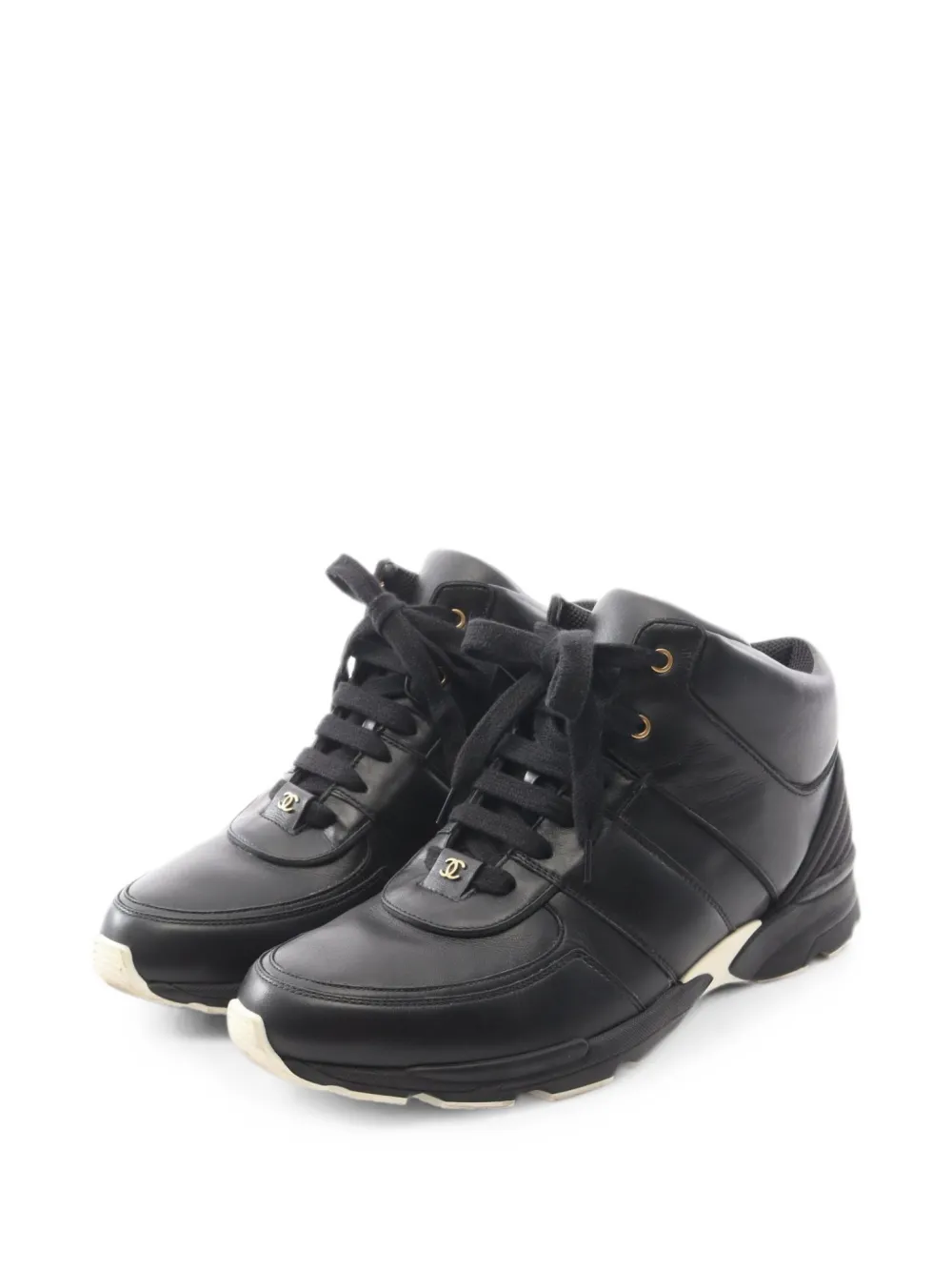 CHANEL Pre-Owned 1986-1988 Coco Mark sneakers - Nero