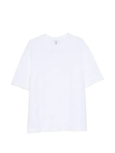 Casablanca logo-embossed T-shirt