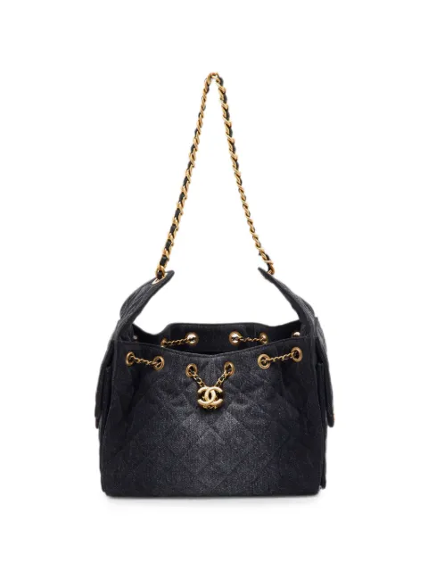 CHANEL Pre-Owned Chanel 25 quilted drawstring shoulder bag