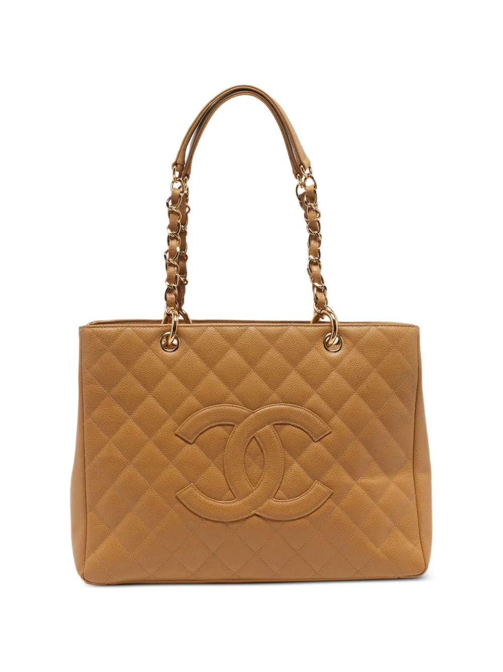 CHANEL Pre-Owned 2003-2004 Grand Shopping tote bag - Braun