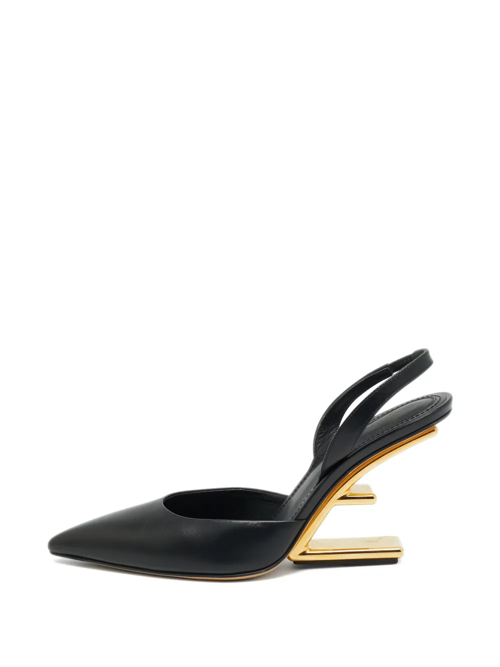 Fendi Pre-Owned Fendi First slingback pumps - Schwarz