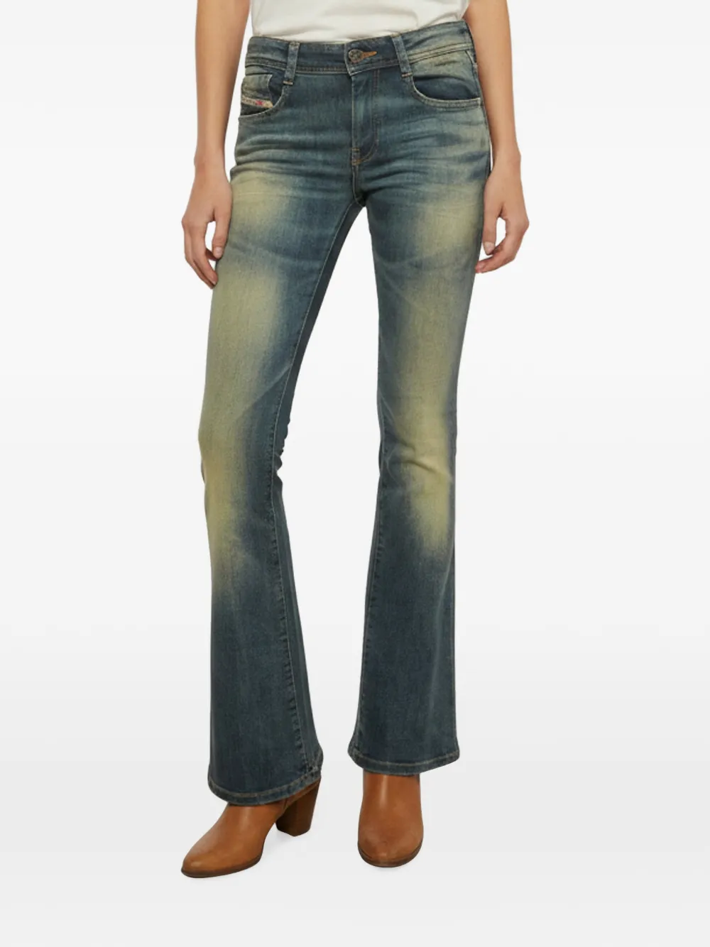 Diesel denim bell-bottom jeans - Blue