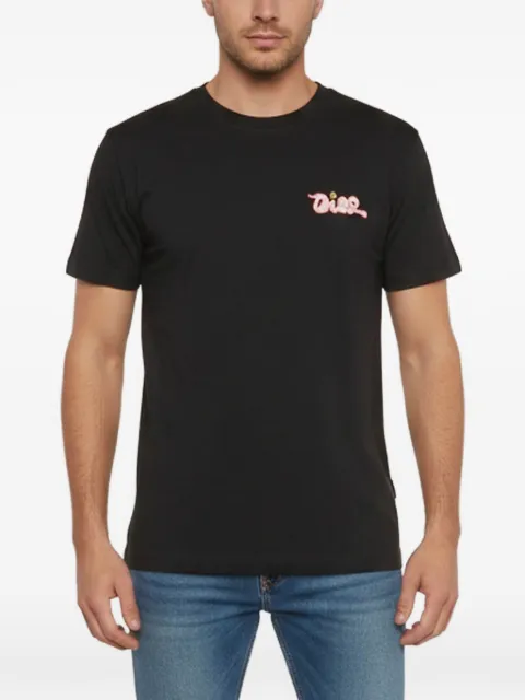 Christian Dior Pre-Owned logo-embroidered crew-neck T-shirt
