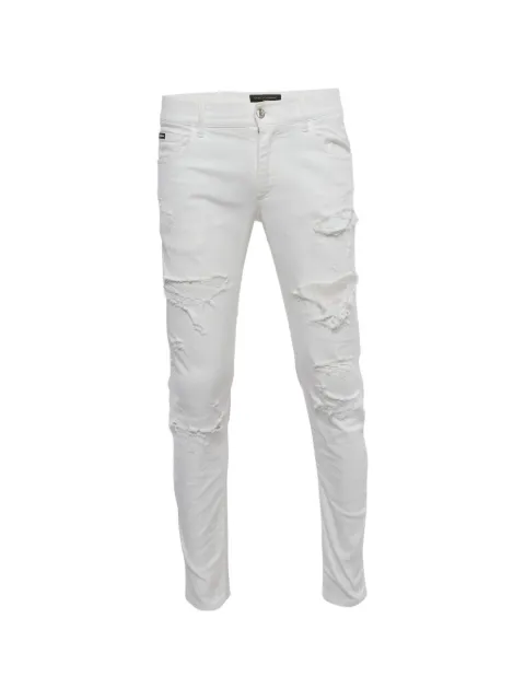 Dolce & Gabbana Pre-Owned distressed skinny jeans