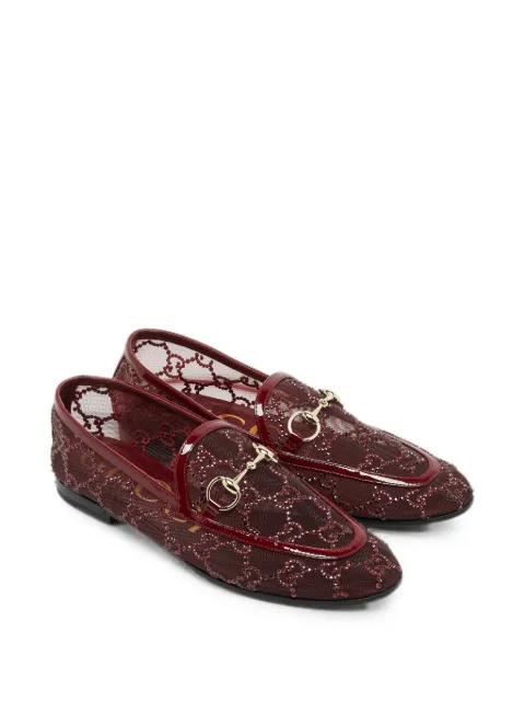 Gucci Pre-Owned Jordaan mesh loafers
