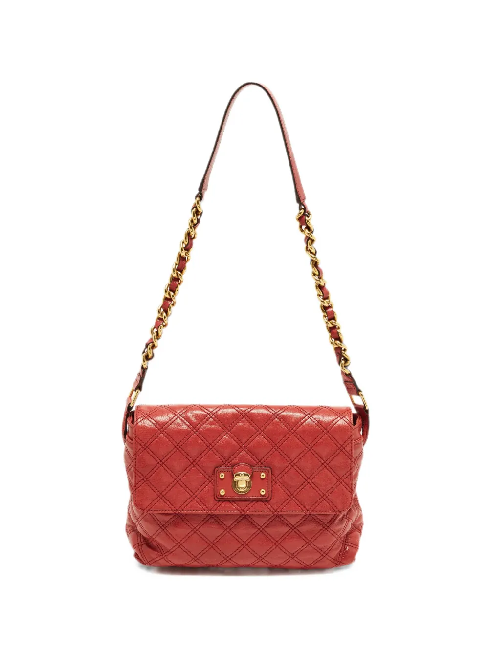 Marc Jacobs The XL quilted shoulder bag - Rot
