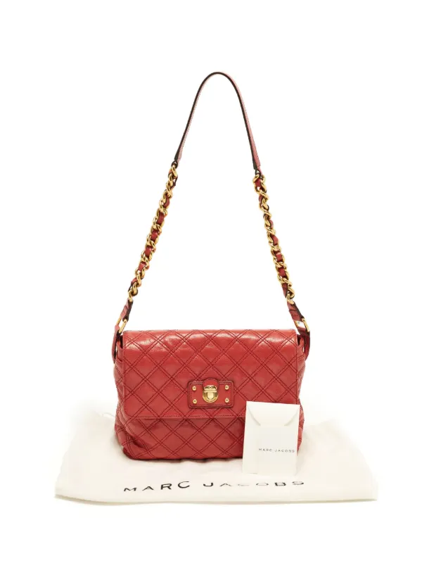 Marc Jacobs The XL キルティング ショルダーバッグ | レッド