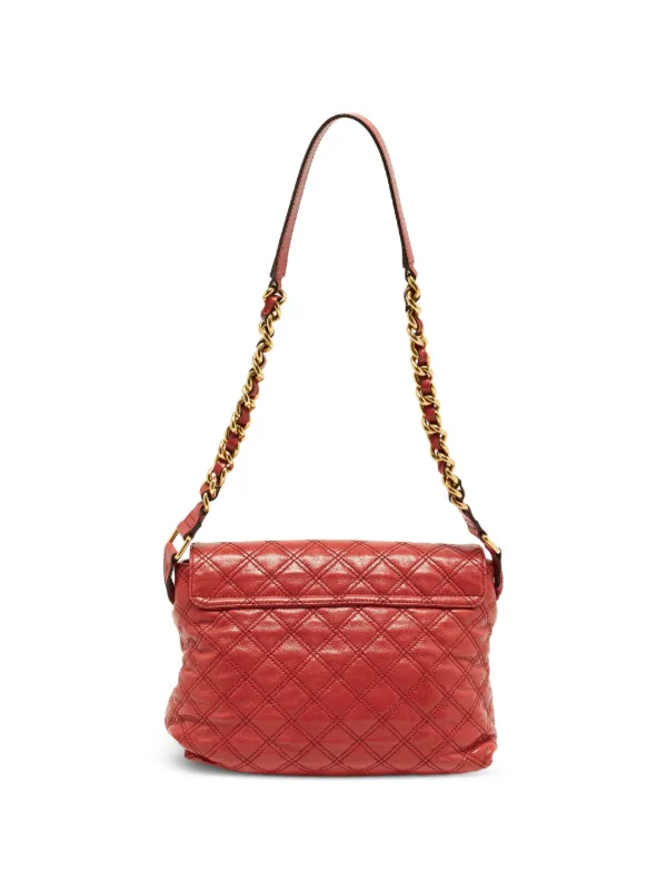 Marc Jacobs The XL キルティング ショルダーバッグ | レッド
