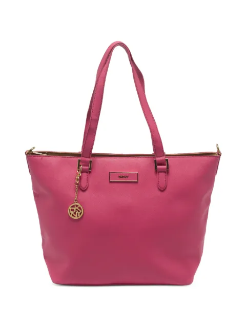 DKNY sac à main en cuir en cuir Saffiano
