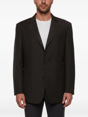 Emporio Armani ダブルジャケット | グレー | FARFETCH JP
