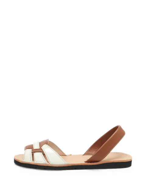 Prada Pre-Owned cage flat sandals