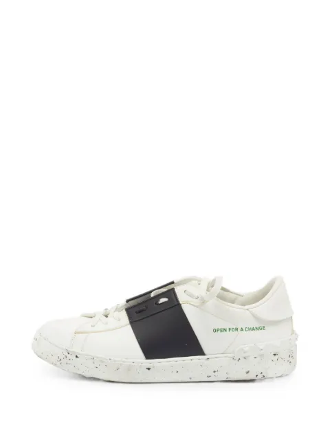 Valentino Garavani Pre-Owned سنيكر 'أوبن'