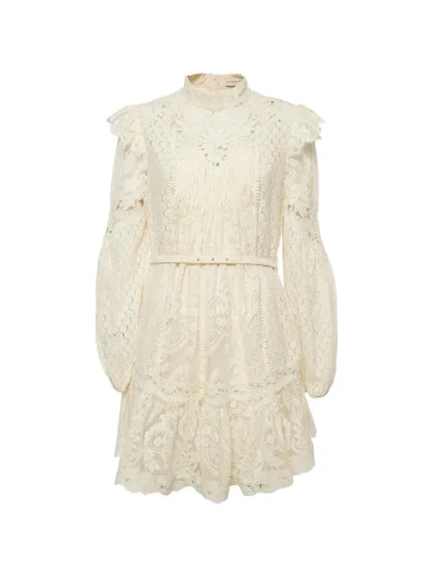 ZIMMERMANN long-sleeve mini dress