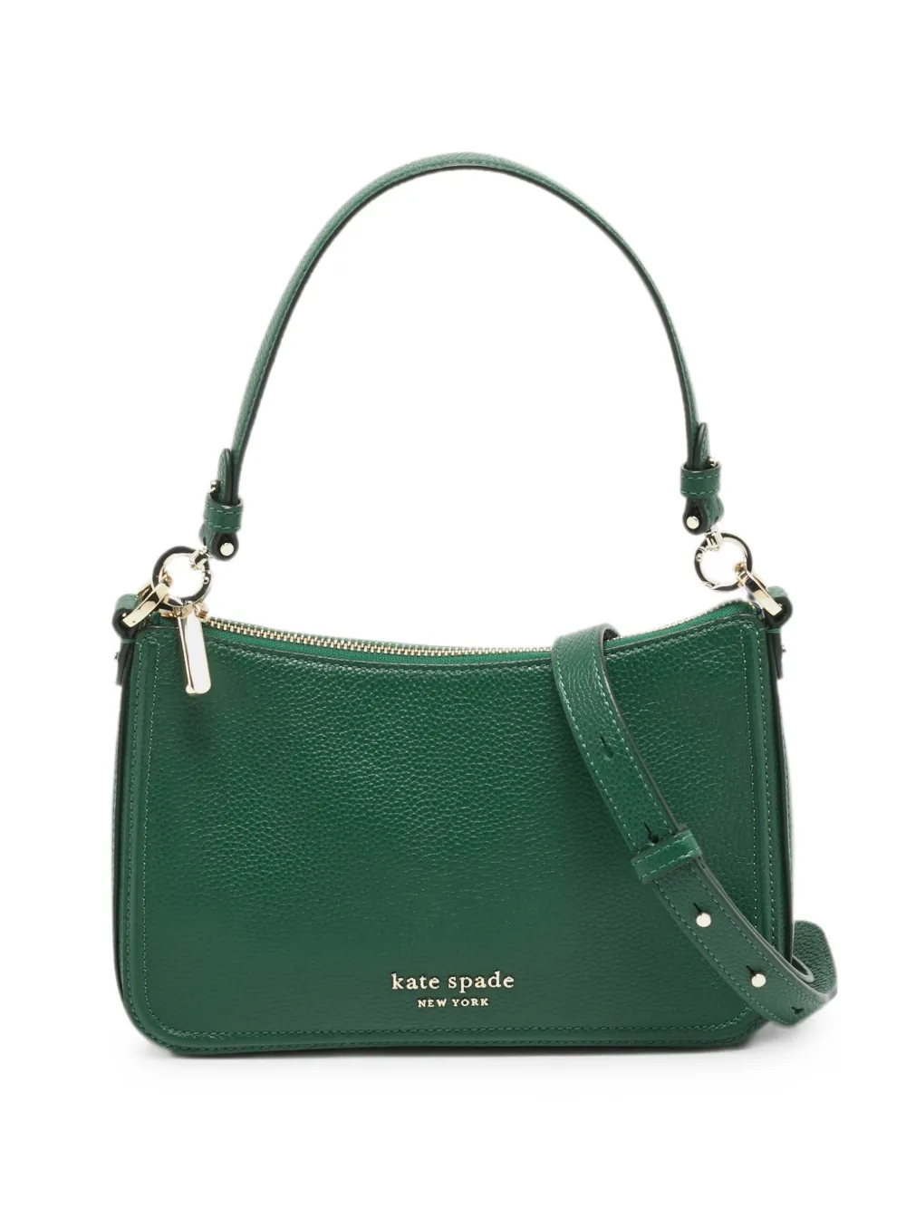 Kate Spade Hudson leather shoulder bag - Grün