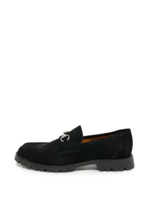 Jimmy Choo Pre-Owned Finnion モンクストラップシューズ | ブラック