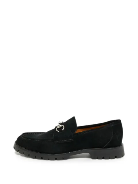 Gucci Pre-Owned Horsebit suede loafers