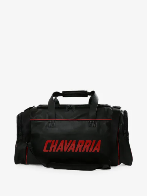 adidas logo-print piped shoulder bag