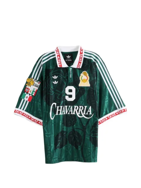adidas x Willy Chavarria logo-print short-sleeve polo shirt