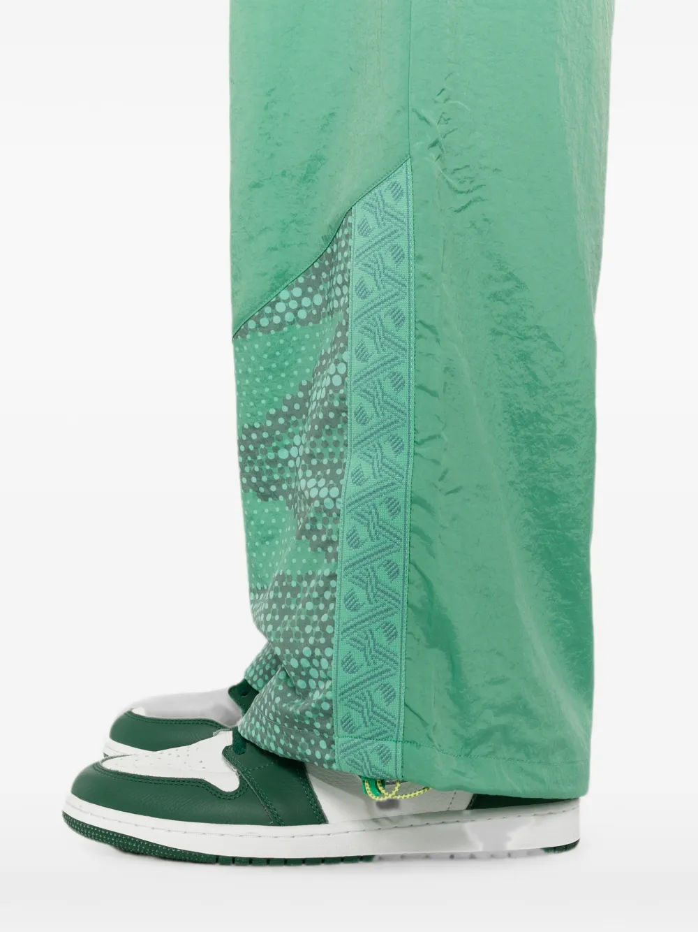 PUMA Trainingsbroek met geborduurd logo Groen