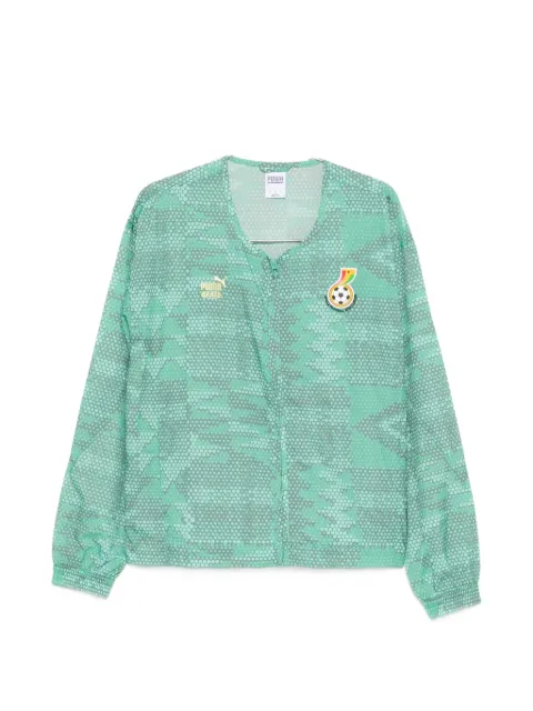PUMA patterned zip-up jacket