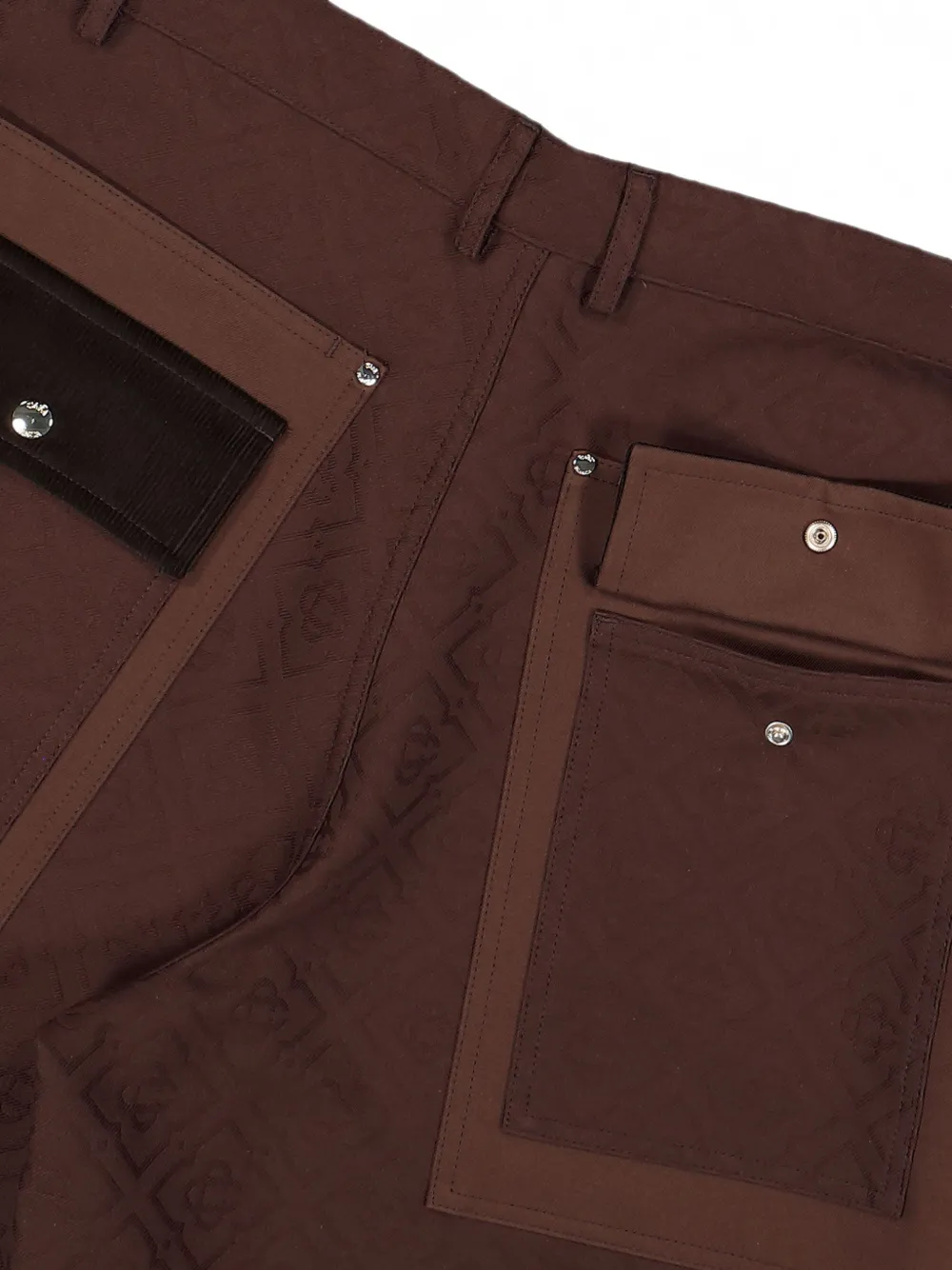 Casablanca Cargo shorts met monogram Bruin