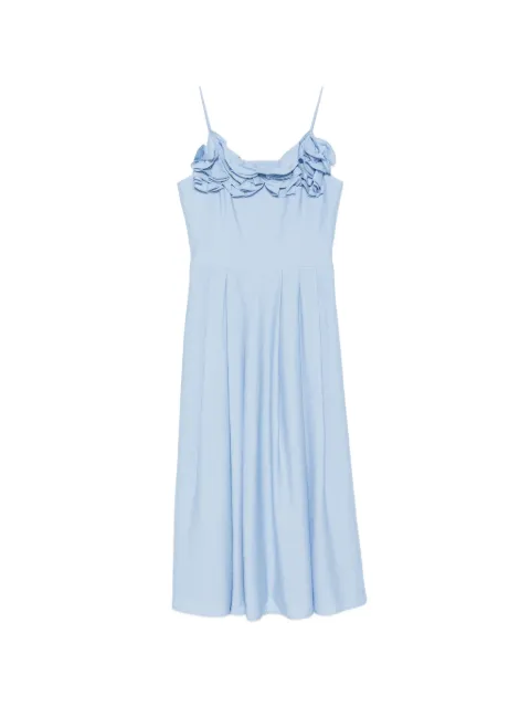 Stine Goya ruffled spaghetti-strap dress